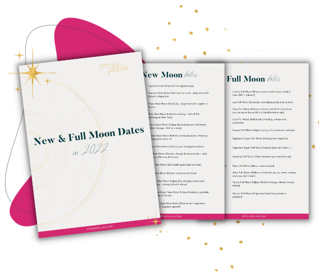 New And Full Moon Dates 2022 Sophia Pallas