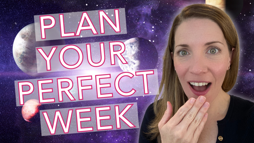 Plan your week with the planets