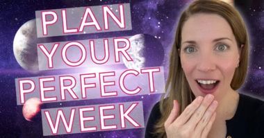 Plan your week with the planets