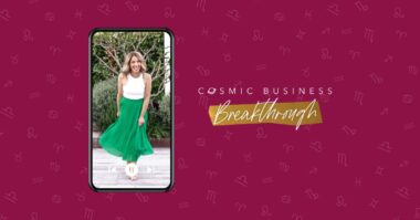 Listen to the Cosmic Business Breakthrough with Sophia Pallas – an online marketing expert turned business astrologer.